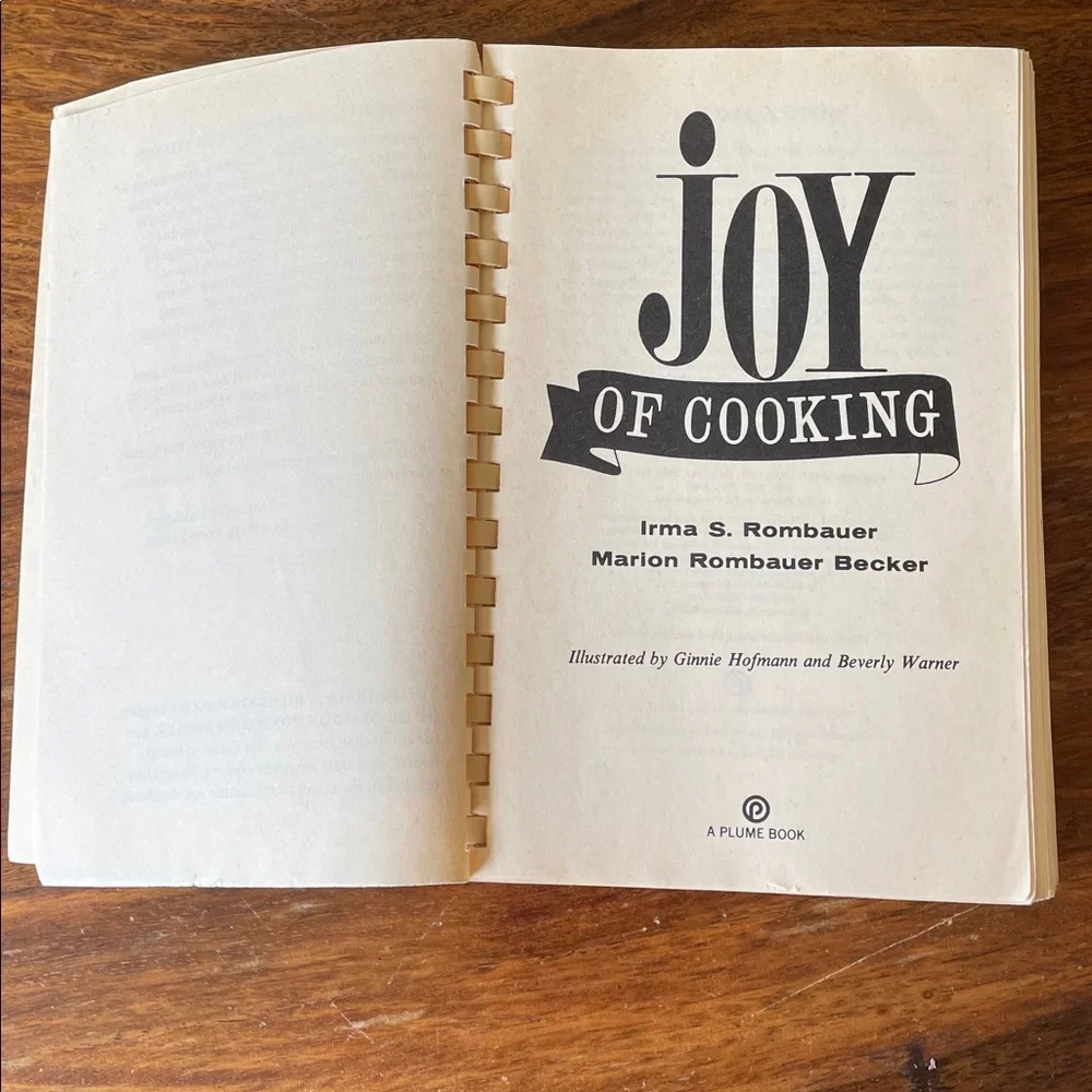 2 Vintage Cookbooks : Joy of Cooking + Fannie Farmer Cook Book